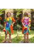 Hand Painted Rayon Kids Dress Hand Painted Rayon Kids Dress